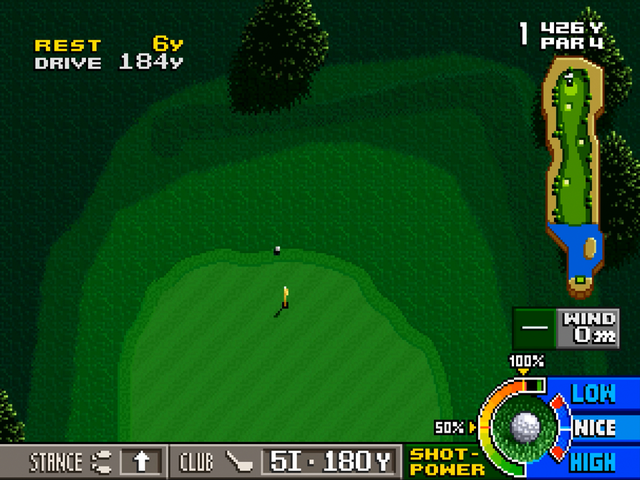Big Tournament Golf screenshot 2 for Neo Geo CD